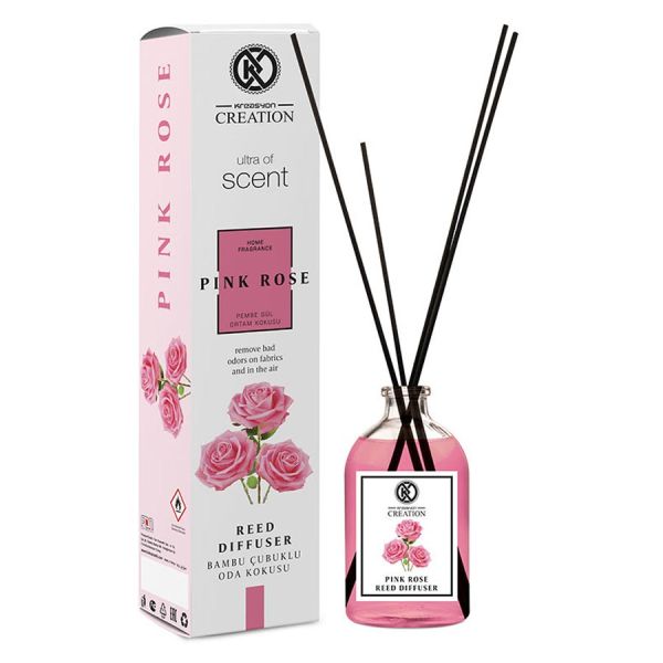 Kreasyon Reed Diffuser Pink Rose Home Parfum 115 ml