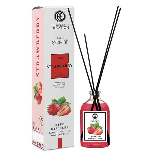 Kreasyon Reed Diffuser Strawberry Home Parfum 115 ml